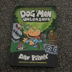 Dog Man Unleashed Book by Dav Pilkey
